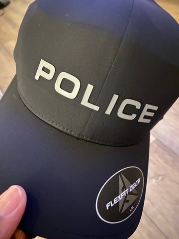 POLICE FLEX FIT FITTED HAT