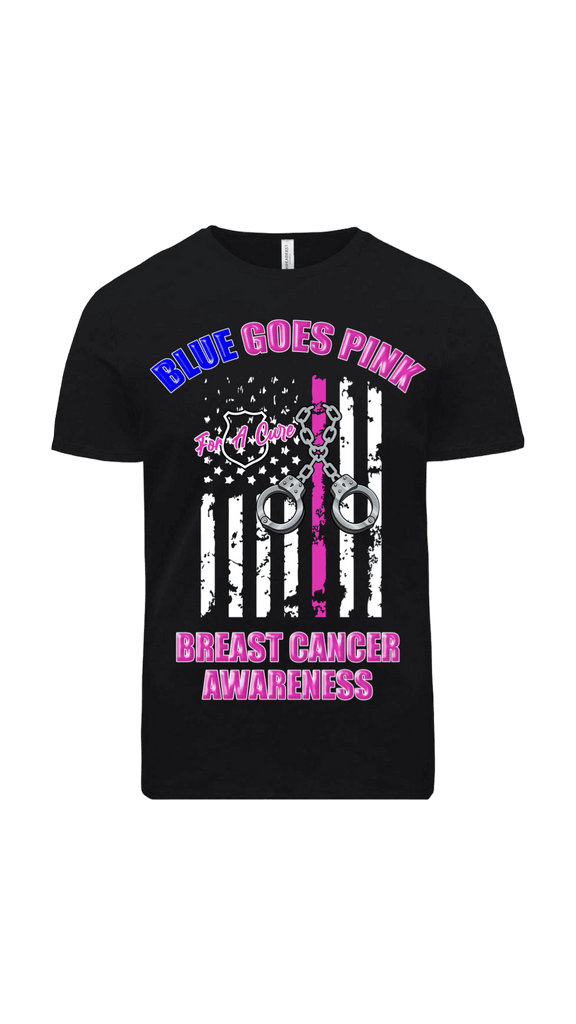 BLUE GOES PINK- BREAST CANCER AWARENESS
