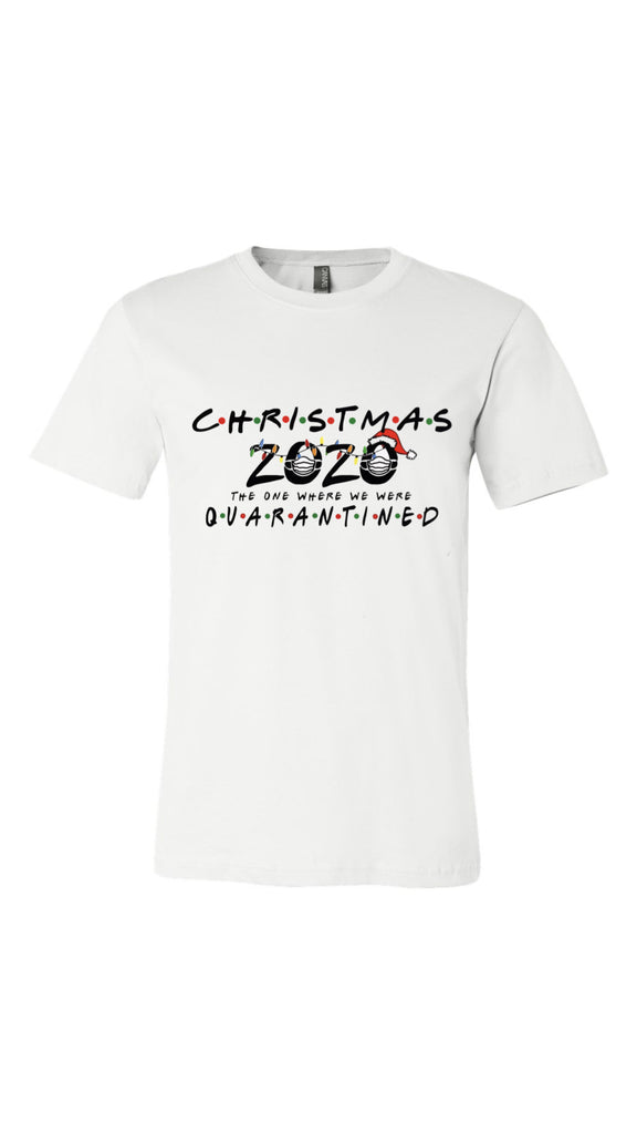 CHRISTMAS 2020 QUARANTINED TSHIRT