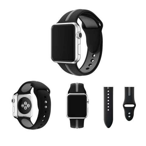 Thin Grey Line Smart Watch Band (NEW AND IMPROVED)