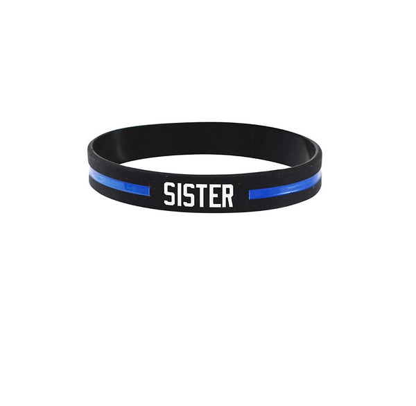 Thin Blue Line Family Wristband *Buy 5 Get 1 FREE