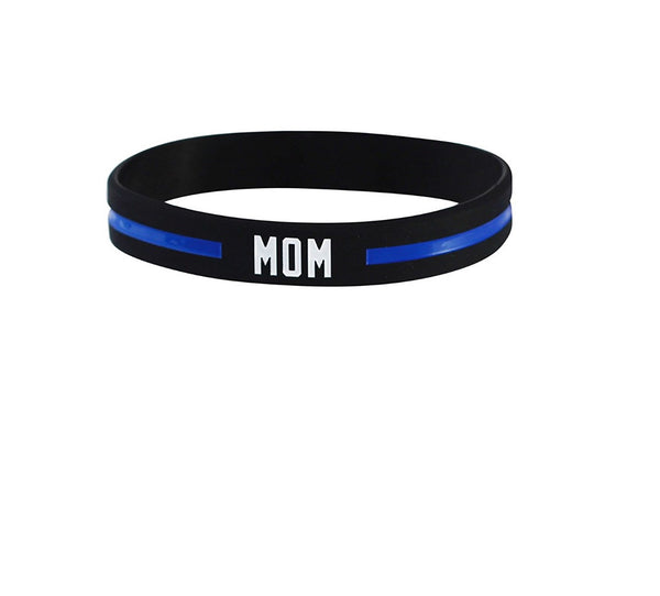 Thin Blue Line Family Wristband *Buy 5 Get 1 FREE