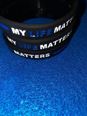 10 My Life Matters Wristbands